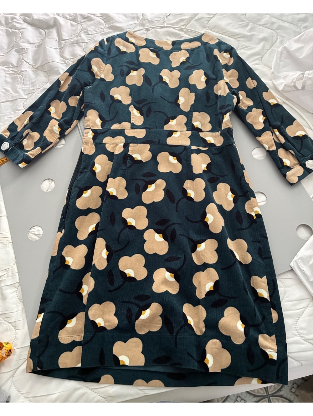 Boden Placket Cord Dress - Picture 1 of 6